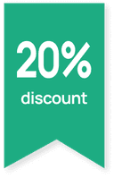 Twenty Percent Discount Image